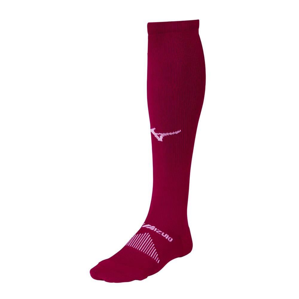 Panske Ponožky Mizuno Performance OTC Baseball Červené Vypredaj SIMF54067